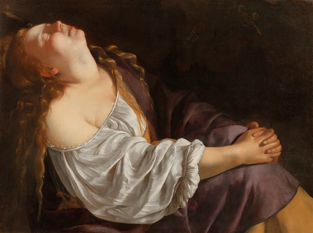 Artemisia Gentileschi — Mary Magdalene in Ecstasy