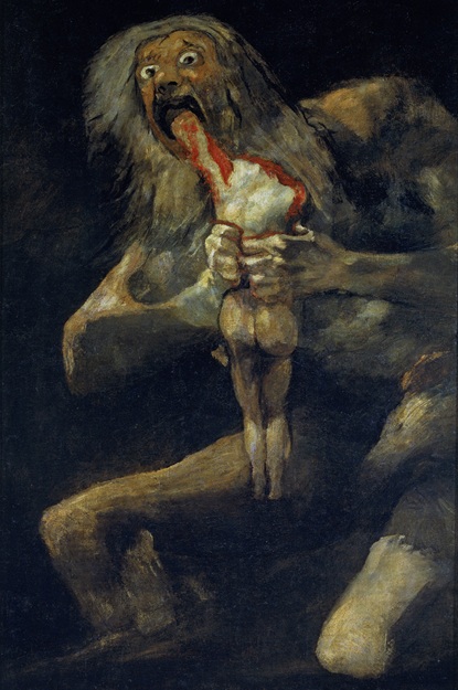 Francisco de Goya — Saturn Devouring His Son